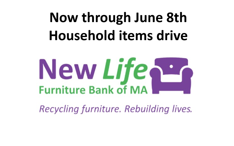 Household Goods Drive for New Furniture Life of MA