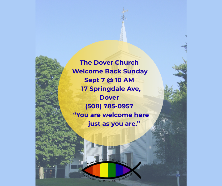 Welcome Back Sunday at The Dover Church